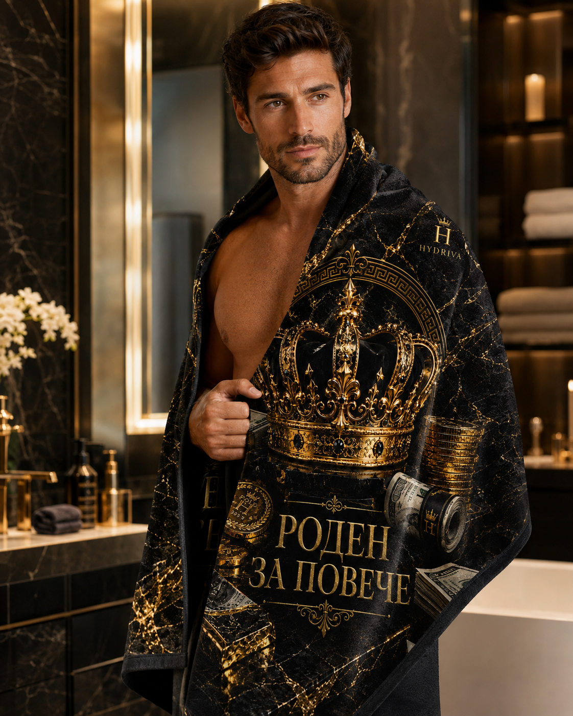 Hydriva Art Towel – дизайнерска плажна кърпа